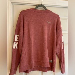 Victoria secret pink crew neck sweatshirt